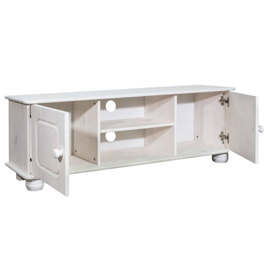 Kiefer TV-Schrank Massivholz cm 115x29x40 furnicato