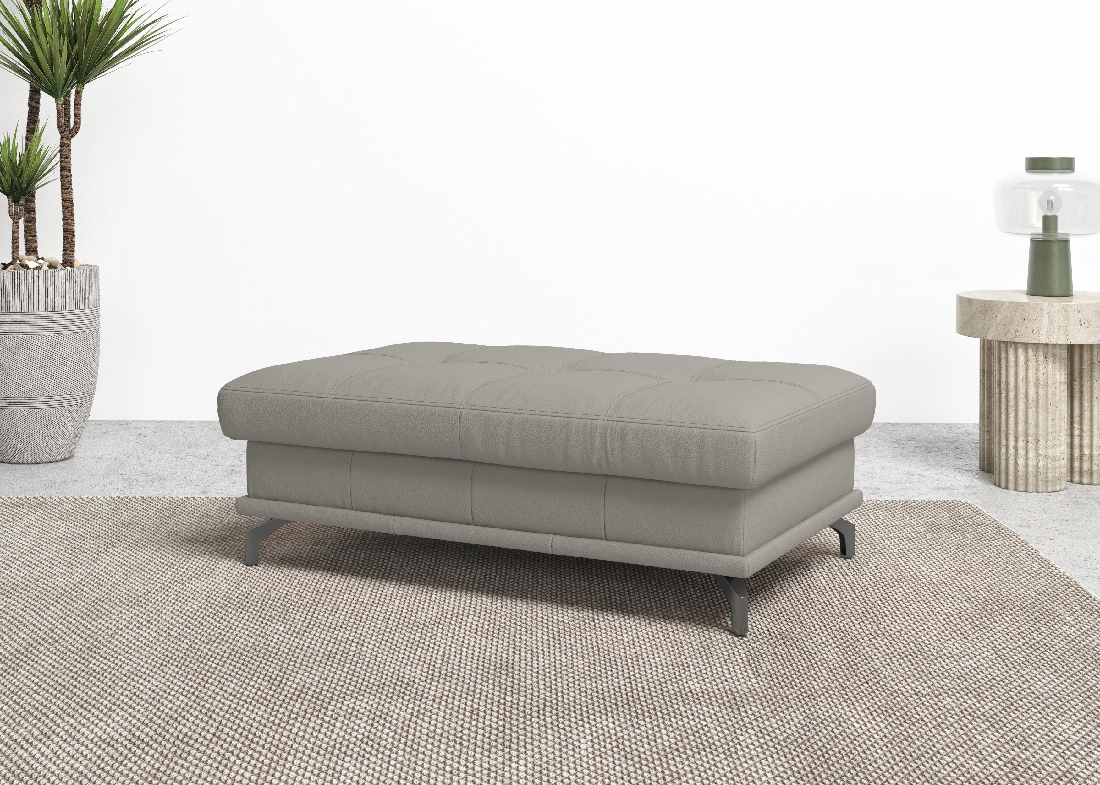 OTTO home Polsterhocker Costello, B: 133 cm, individuell zu kombinieren, Federkern