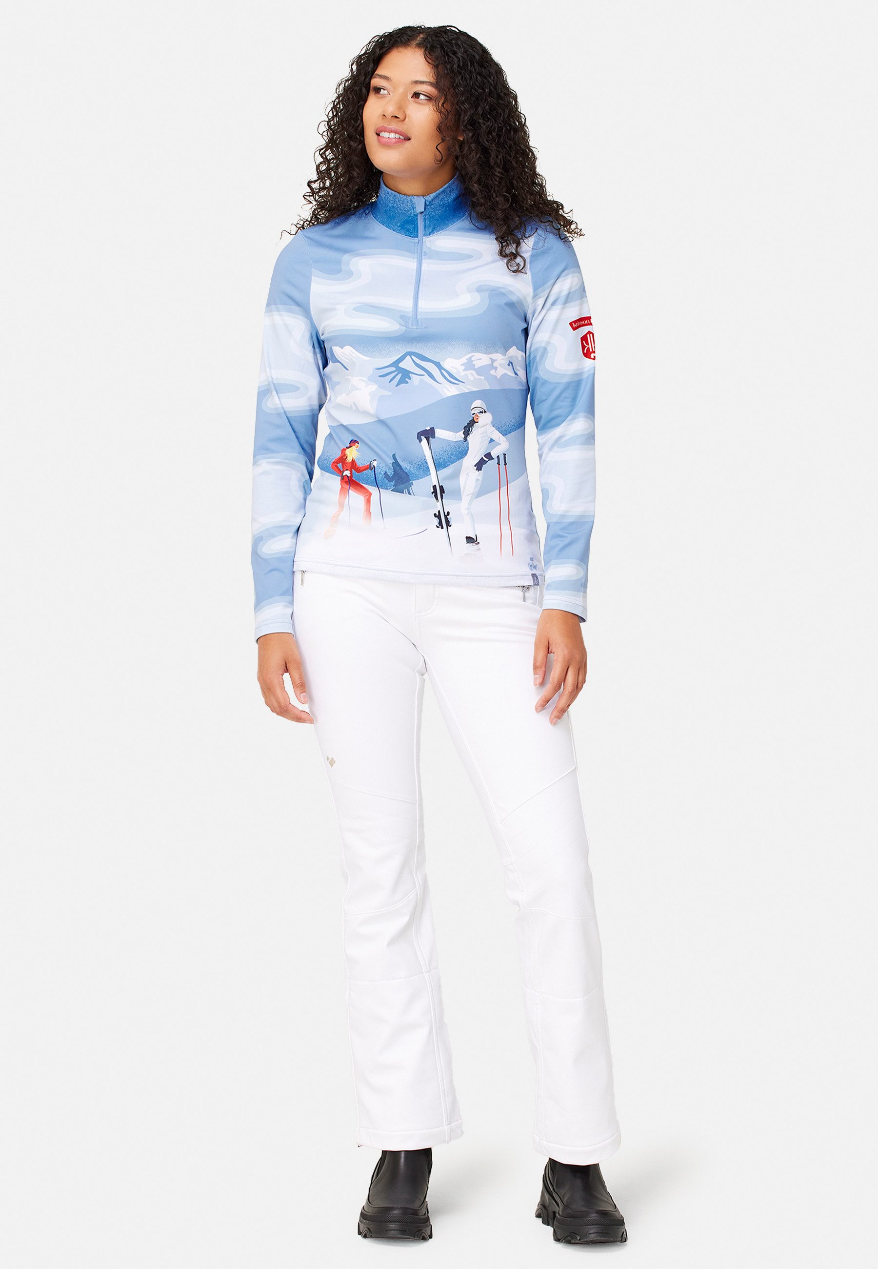 Krimson Klover Langarmshirt Mountain Guides Top (1-tlg)