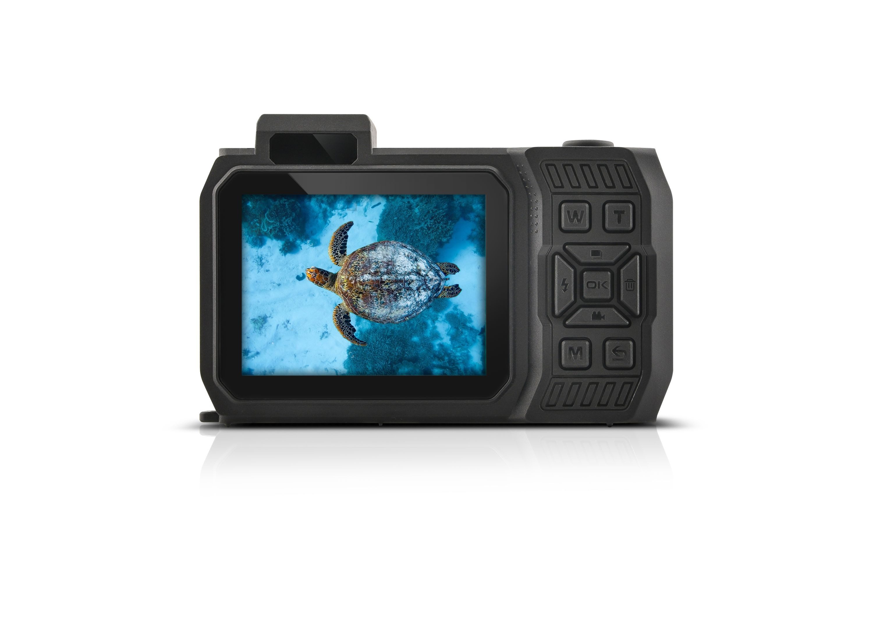 AgfaPhoto WP9500BK Kompaktkamera (CMOS-Sensor, 21 Megapixel, Full HD Videoaufnahmen, Kompakt)