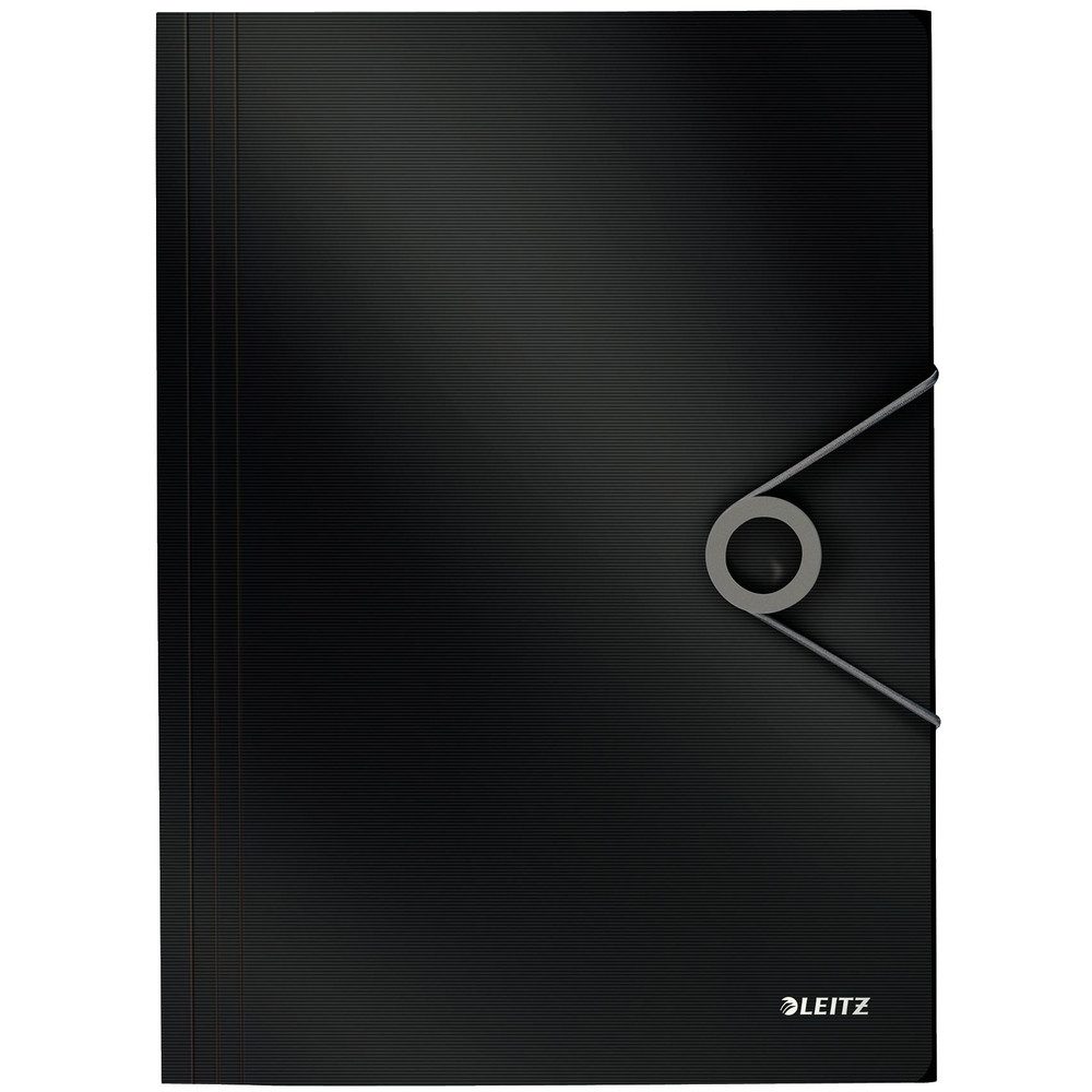 LEITZ Schreibmappe Eckspanner DIN A4 - Solid - schwarz
