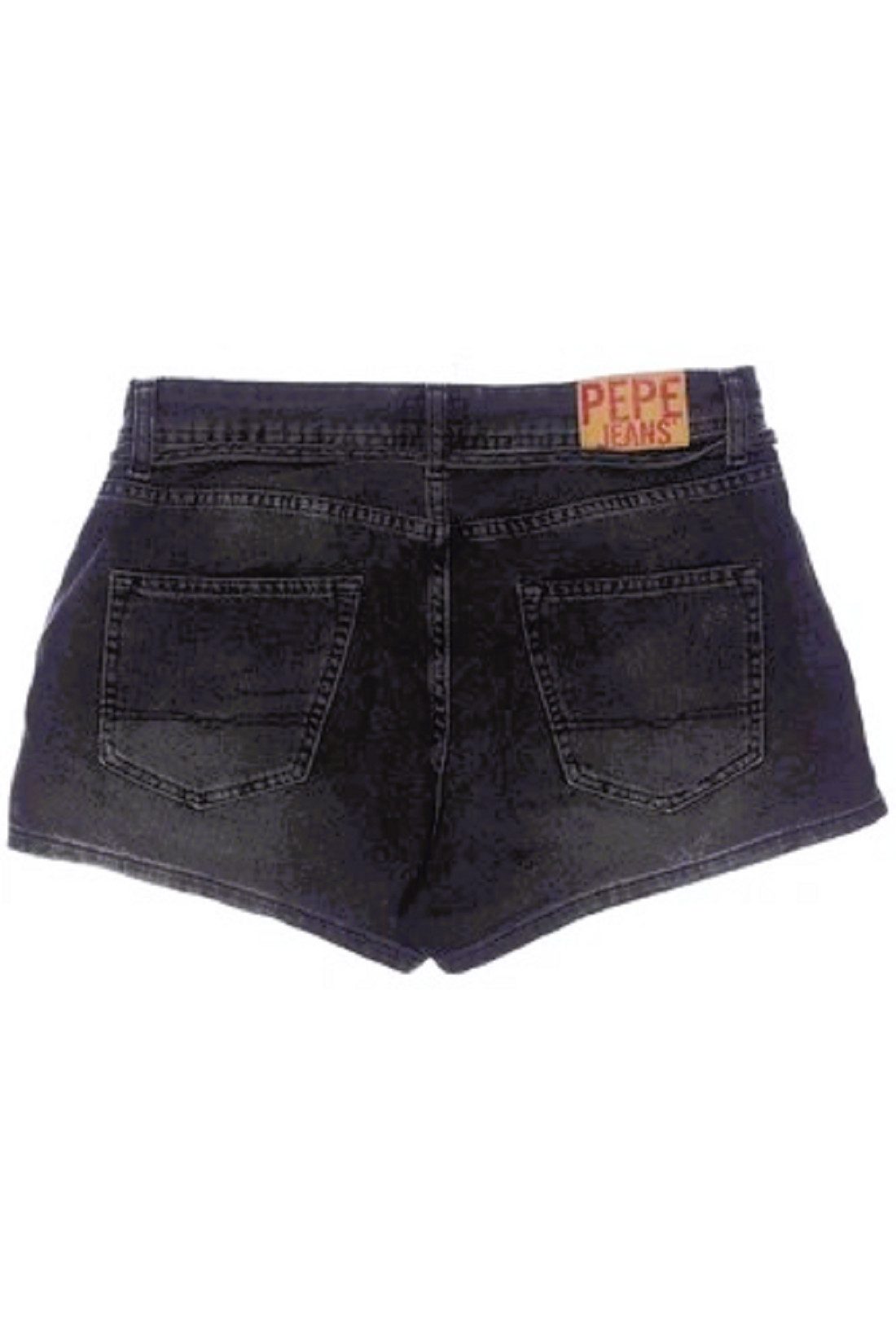 Pepe Jeans Destroyed-Jeans Pepe Damen Shorts, Pepe Jeans Bonita Destroy Regular Mid Waist Shorts Destroy Optik