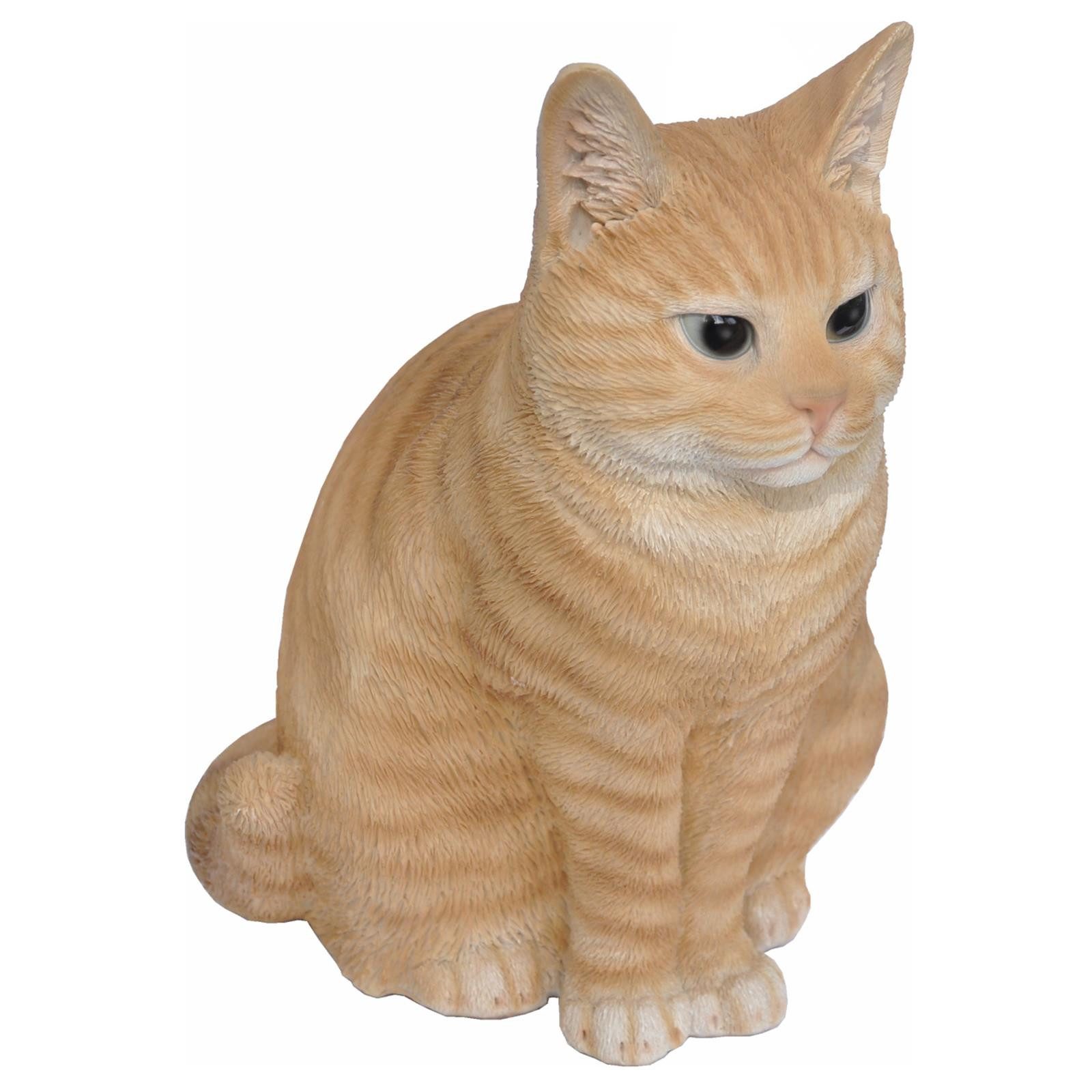 dazikemo Gartenfigur Gartenfigur Dekofigur Katze 29cm
