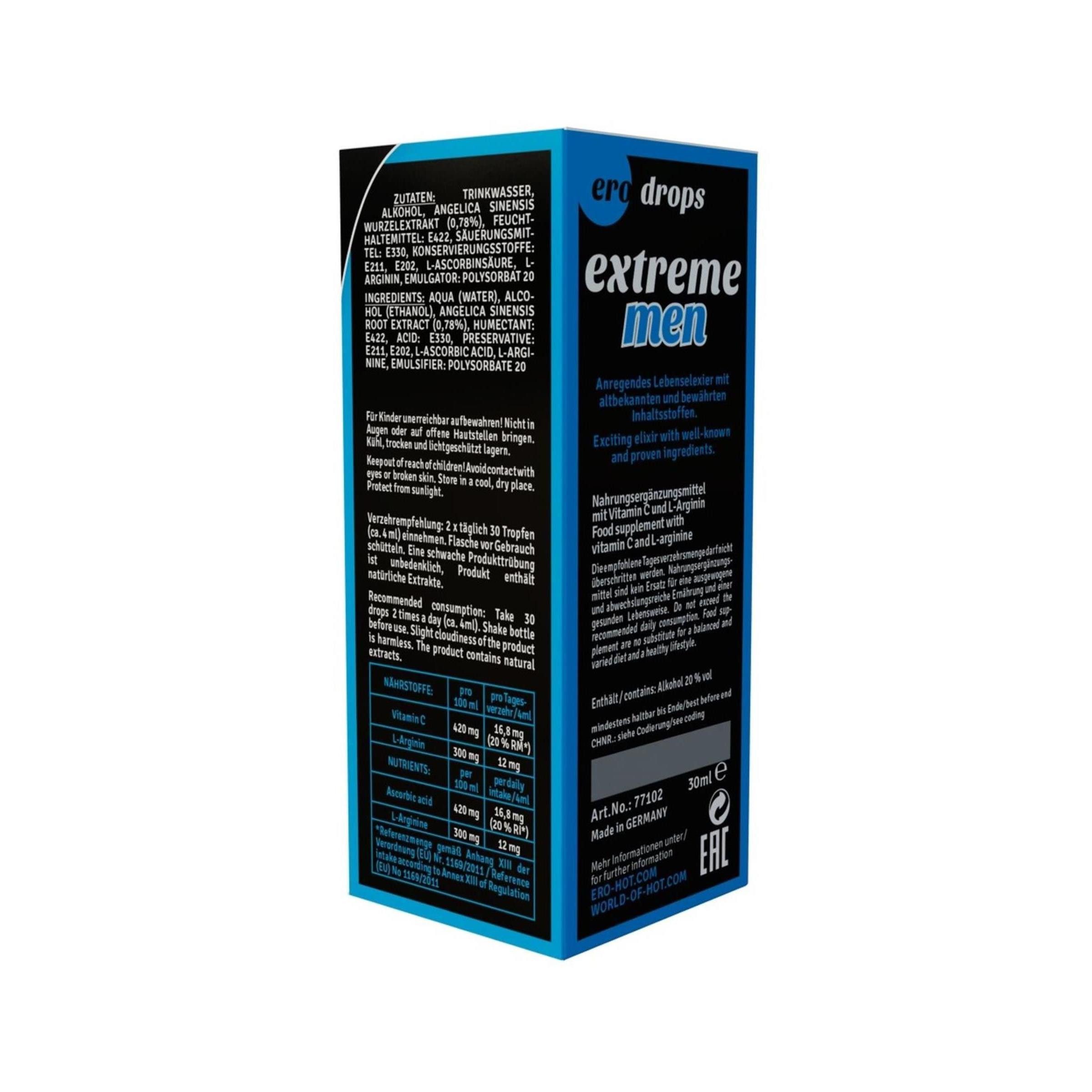 HOT Abendhandschuhe HOT - 30 ml - HOT - Spain Fly extreme men 30 ml