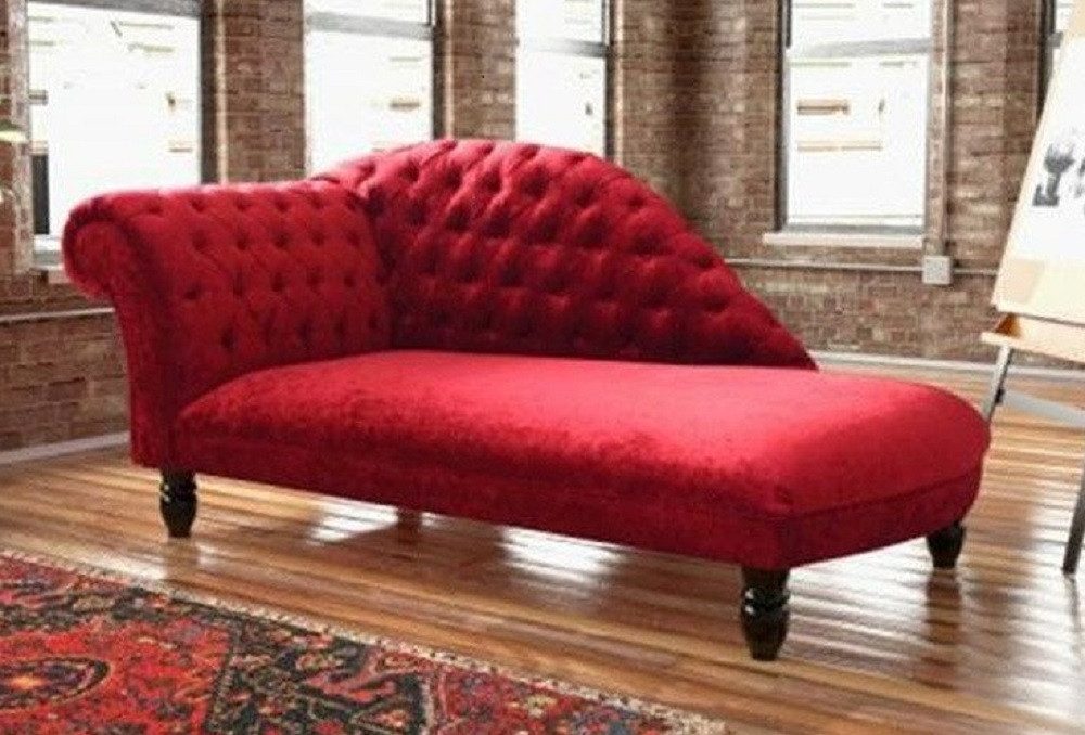 Xlmoebel Chaiselongue Neues Polstermöbel WILLIS mit Chaiselongue Chesterfield Liege Ottomane, Hergestellt in Europa