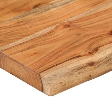 vidaXL Beistelltisch Beistelltisch 70x40x2,5 cm Massivholz Akazie Naturkante (1-St)