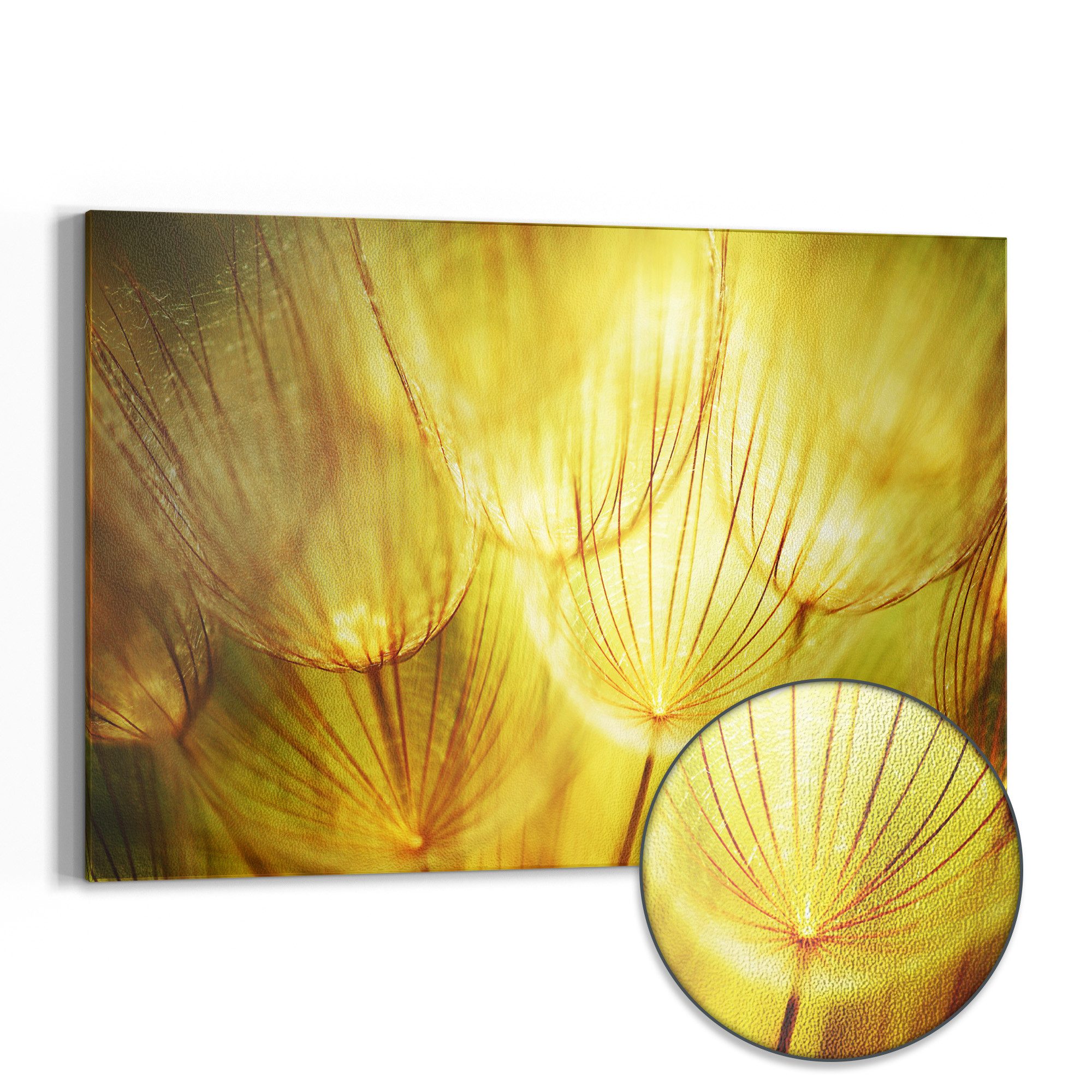 DEQORI Magnettafel 'Goldener Hauch', Metall Whiteboard für alle Magnete, Magnetboard magnetisch