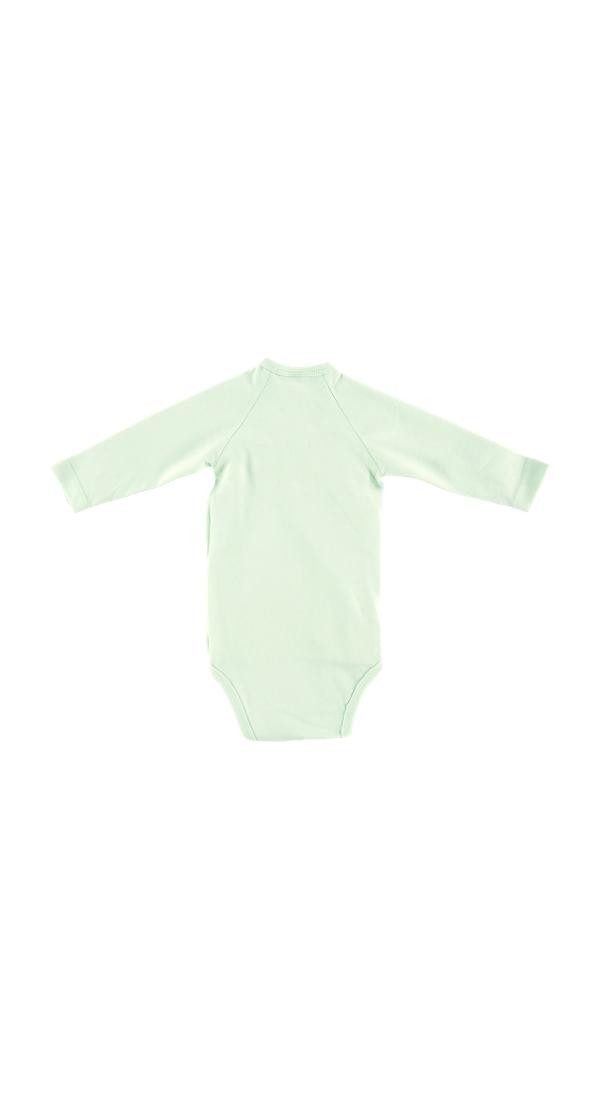 Alvi® Wickelbody Baby Bodys 2er Langarm (2-tlg) praktische Druckknöpfe