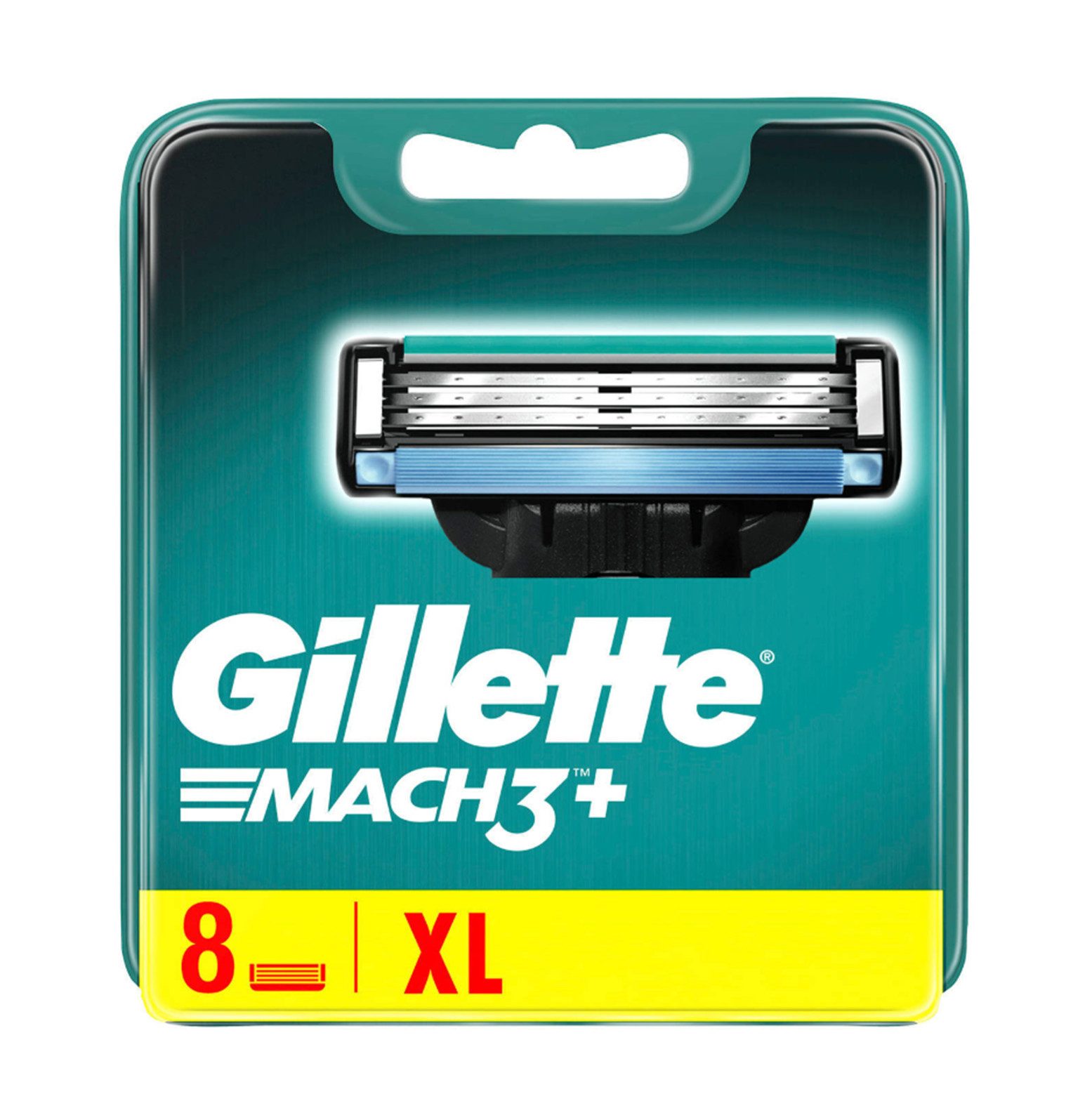 Gillette Rasierklingen Mach3+, 8-tlg.