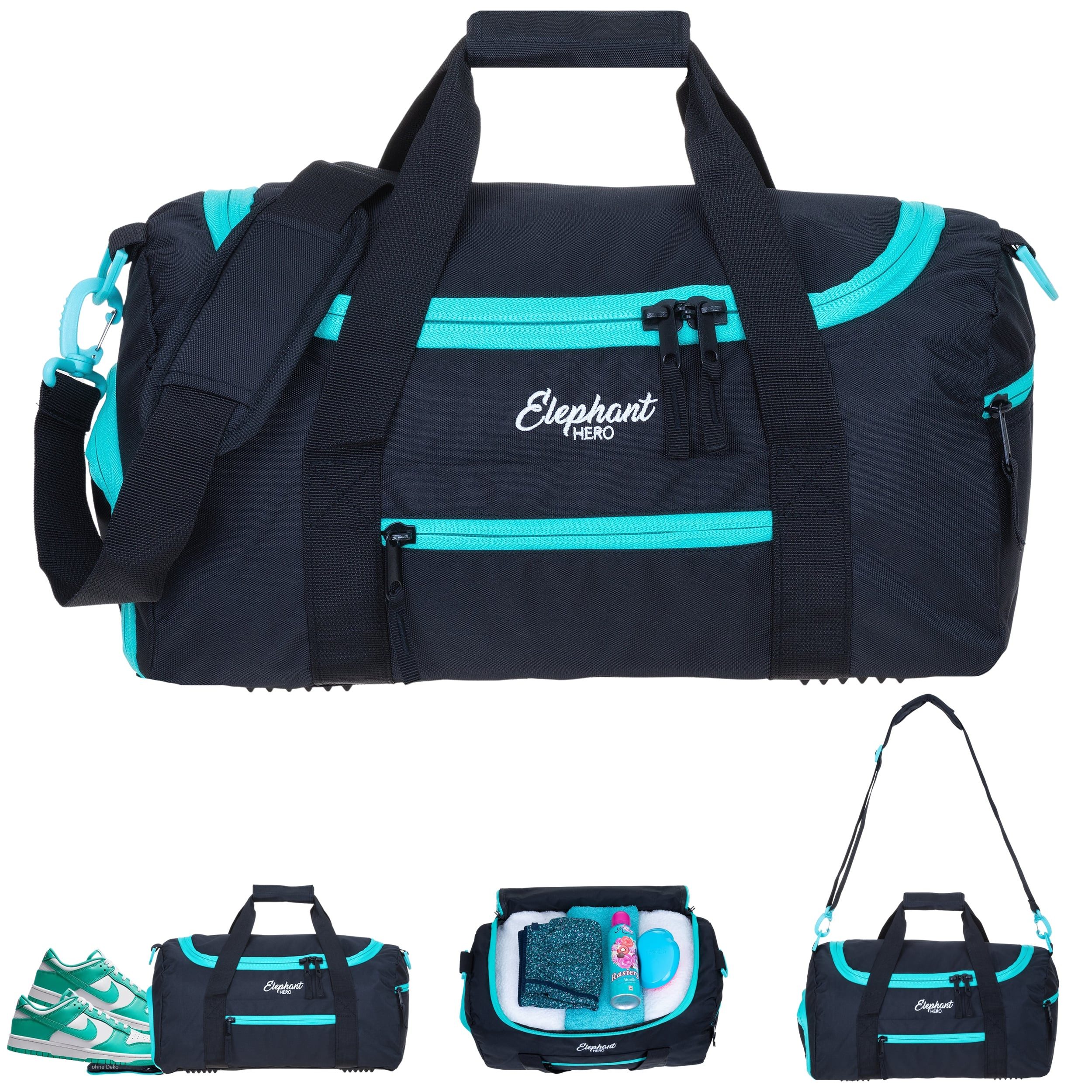 ELEPHANT Schulrucksack Schultrolley Trolley Hero Signature Schulrucksack (3 Teile Set), Rucksacktrolley Schule Rucksack Trolly, Sporttasche, Mäppchen Box +tsm – Bild 5 von 5