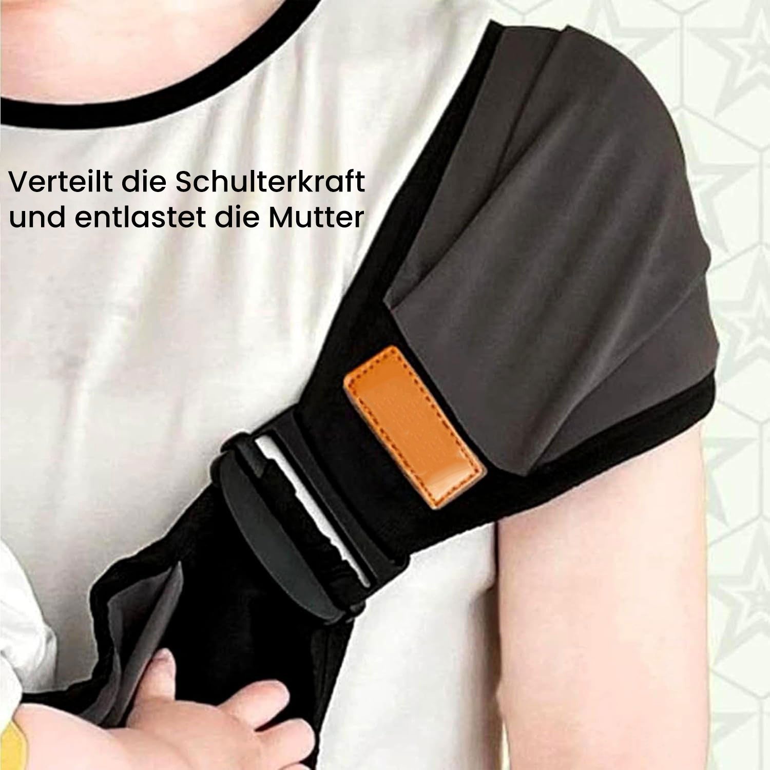 Refttenw Babytrage Seitlich Ergonomische Babytragetuch Baby Trage Neugeborenes, Verstellbaren