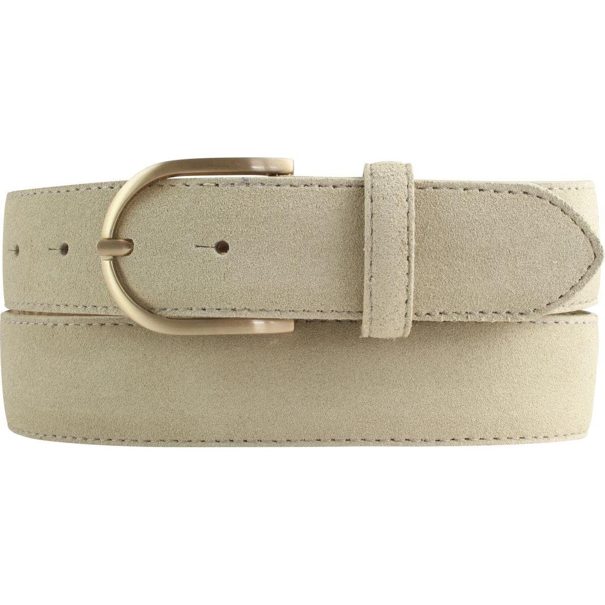 BELTINGER Ledergürtel Damen-Gürtel aus Veloursleder 3,5 cm - Velour-Ledergü günstig online kaufen