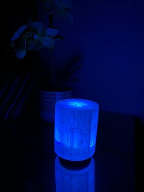 Landster LED Nachttischlampe Selenite Farbwechsel Lampe Turm lampe tischleuchte Kristall Tischlampe
