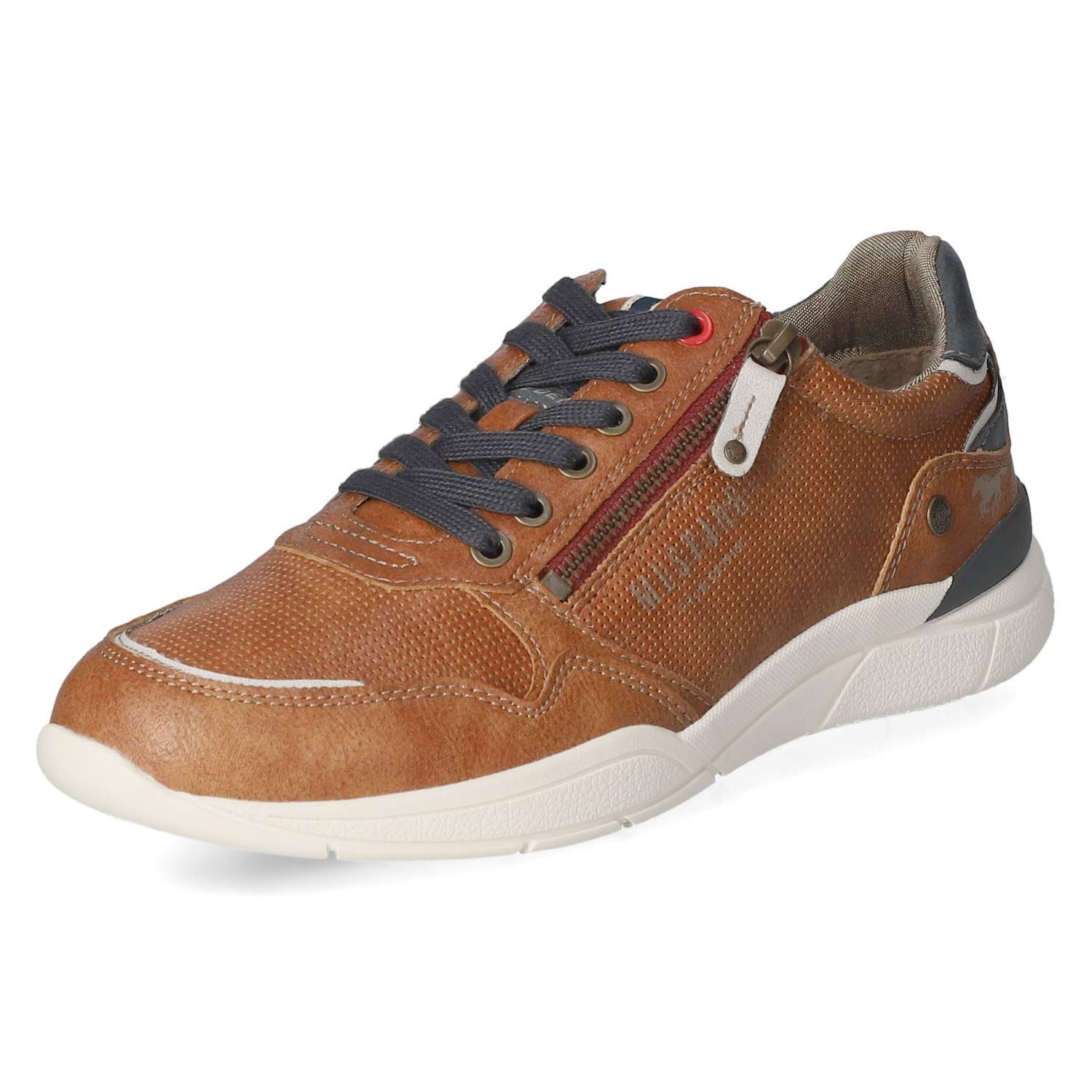 MUSTANG Mustang 4138309-307 Herren Synthetik braun Schnürschuh günstig online kaufen