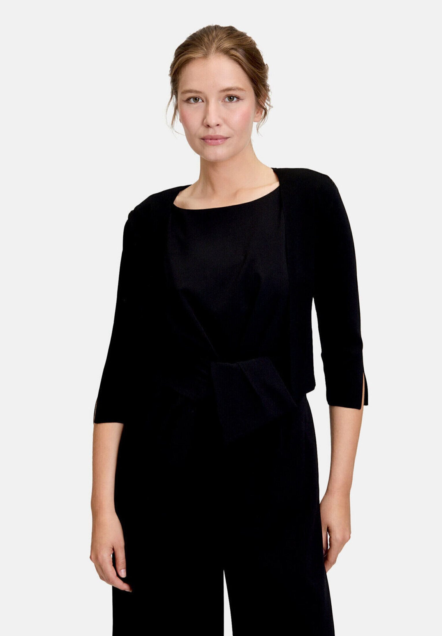 Vera Mont Strickjacke Damen langarm (1-tlg) Ärmelschlitz – Bild 2 von 5