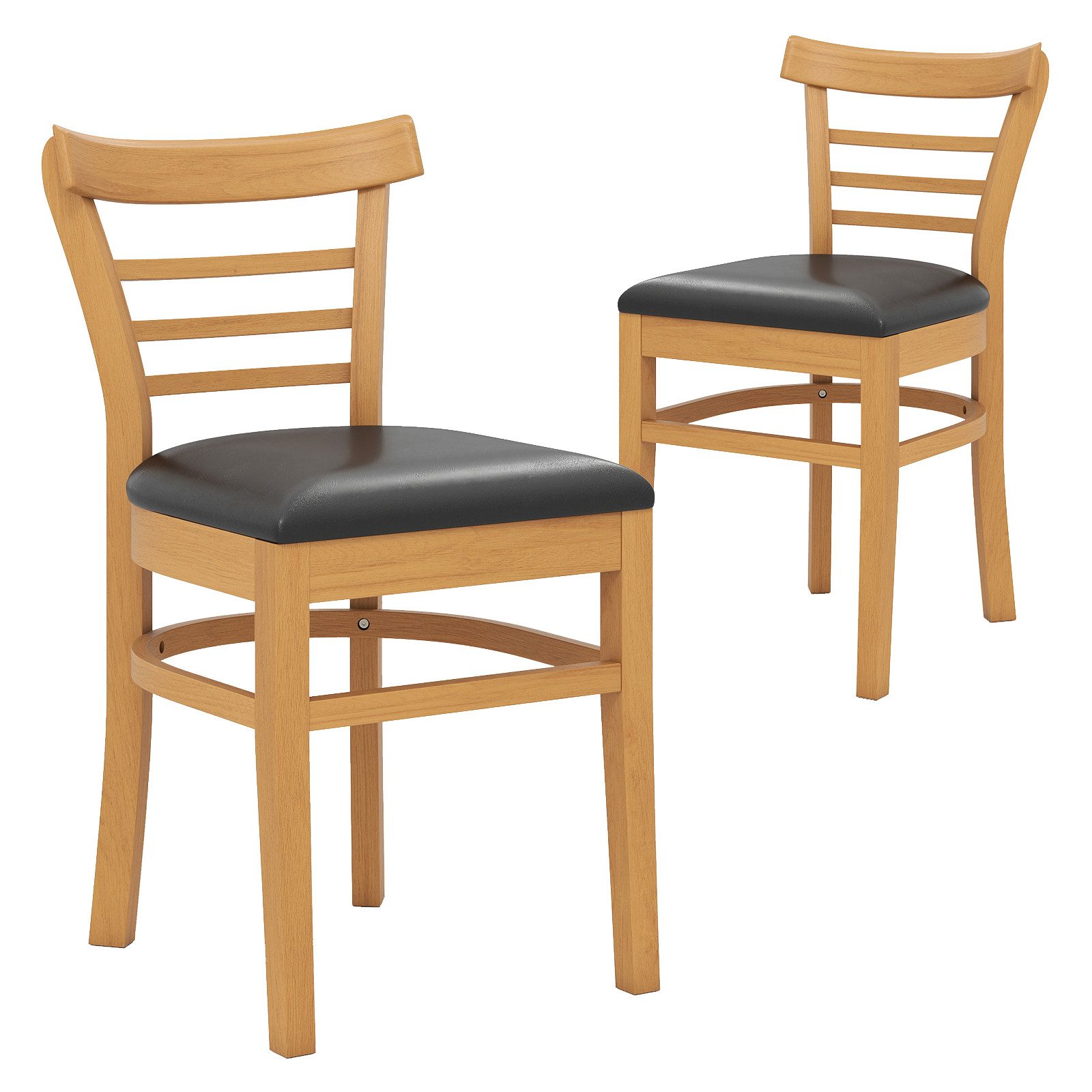 COSTWAY Esszimmerstuhl (2 St)