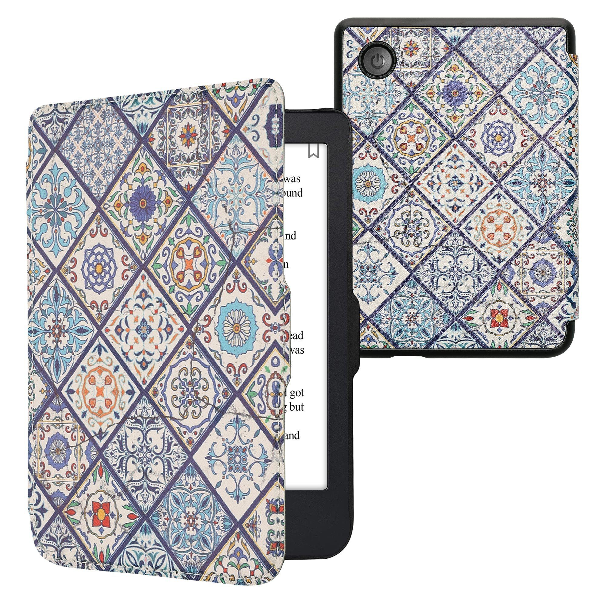 kwmobile E-Reader-Hülle Klapphülle für Kobo Clara 2E / Tolino Shine 4, Hülle eReader