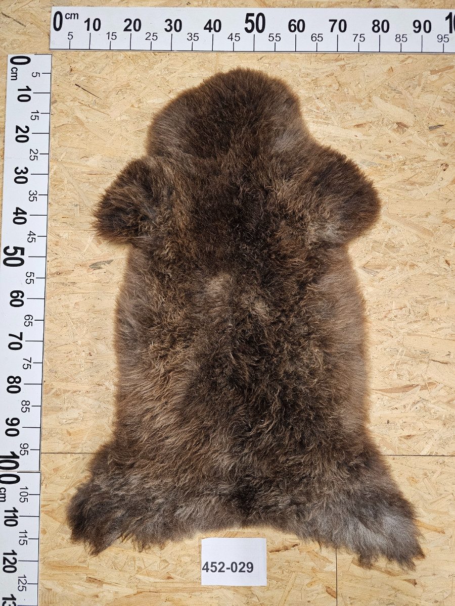 Provellus Fellteppich Schaffell Unikat Naturbraun – Weich, langlebig, dekorativ