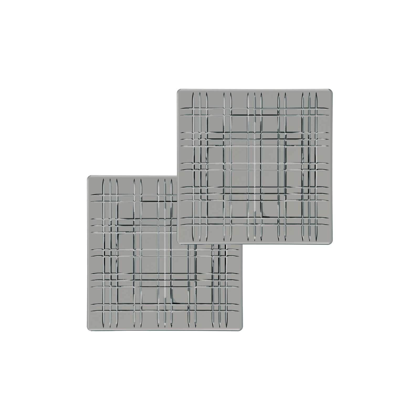 Platten Platte, Nachtmann Set, Tortenplatte Glas, 2er Square cm x 21 21 (2x 2-tlg)
