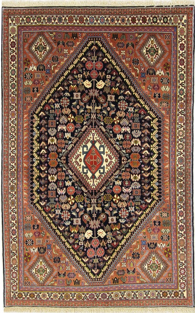 Orientteppich Ghashghai Sherkat 131x208 Handgeknüpfter Orientteppich, Nain Trading, rechteckig, Höhe: 12 mm