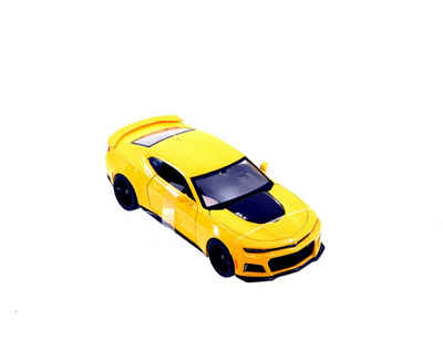Maisto® Modellauto Chevrolet Camero ZL1 '17 (gelb), Maßstab 1:24, detailliertes Modell
