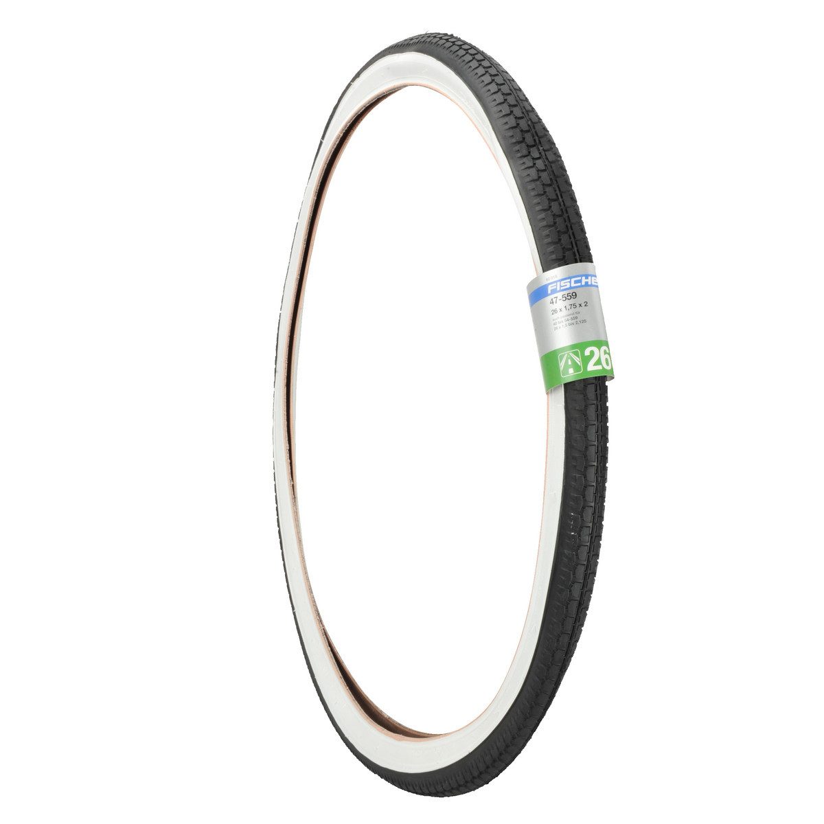 fischer Fahrradreifen Fischer Fahrradreifen (26 Zoll) 66,04 cm Straße