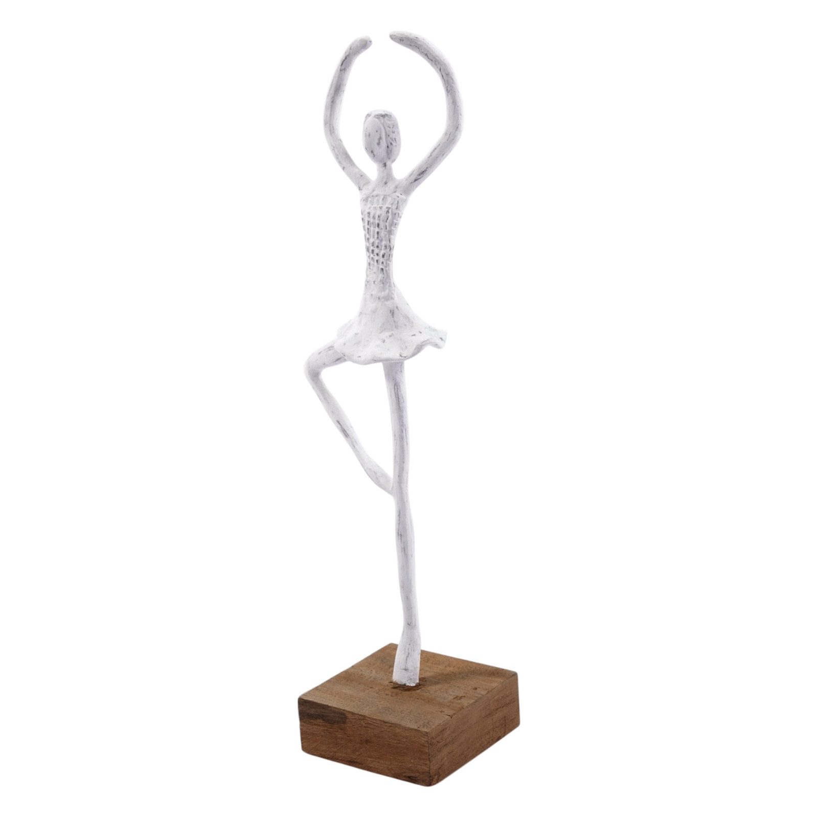 CREEDWOOD Skulptur BALLERINA SKULPTUR "BALLETT II", Weiß, Ballett Tänzerin günstig online kaufen