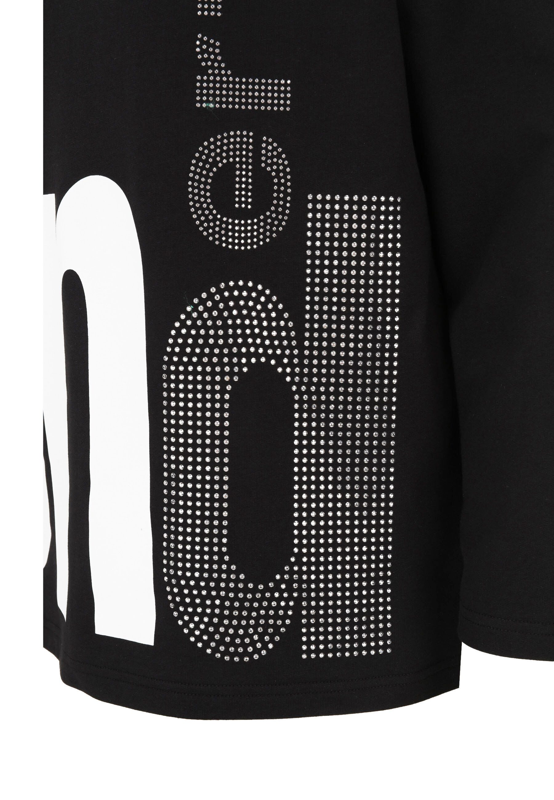Doris Streich Sweatshirt (1-tlg) mit Metallplättchen im Motiv
