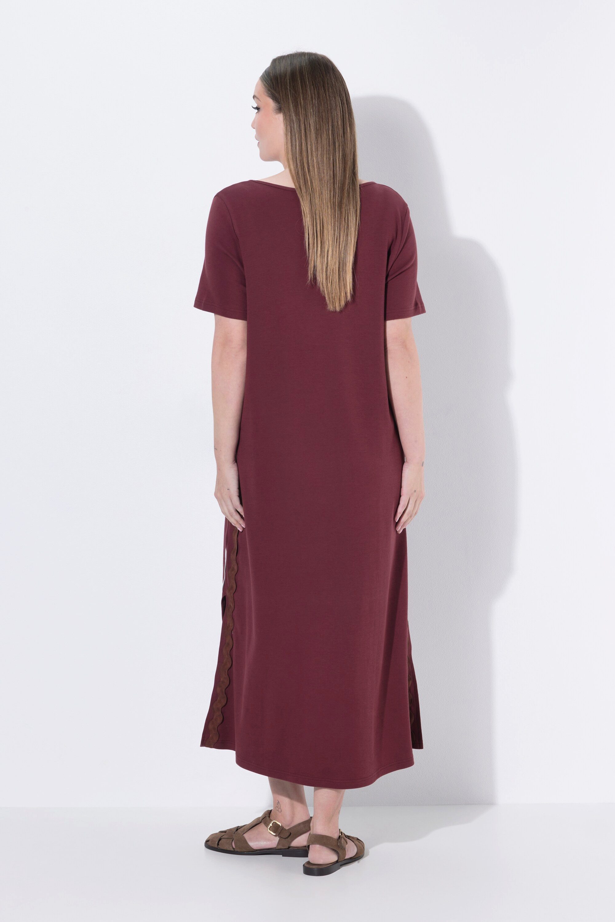 Ulla Popken Maxikleid Maxi-Jerseykleid