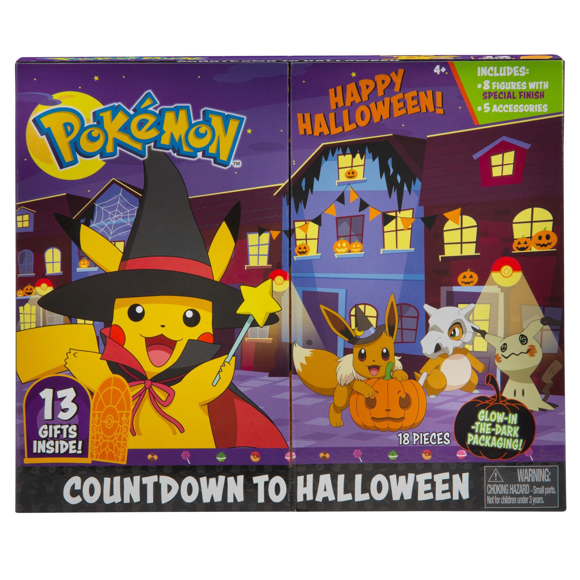 Jazwares Halloween« to - Kalender Halloween 2021 Pokémon »Countdown Actionfigur