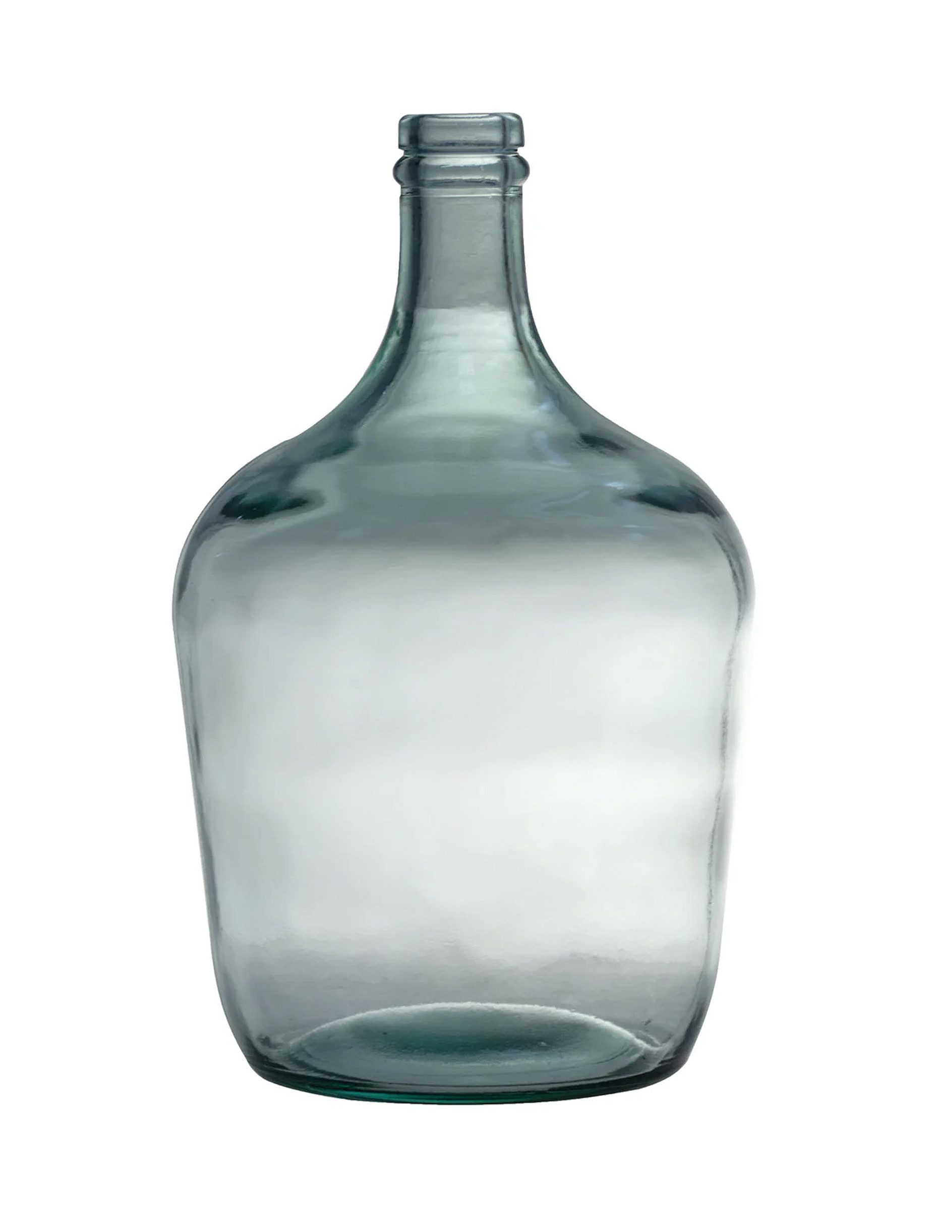 CHAKS Kostüm Glasballon Dame Jeanne 4 l 18 x 30 cm blau
