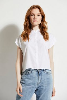 wunderwerk Kurzarmbluse TENCEL square blouse 1/2