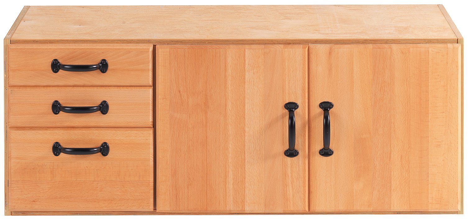 Sjöberg Hobelbank Elite 1500 + Schrank, L/B/H: ca. 151,5x74x90 cm