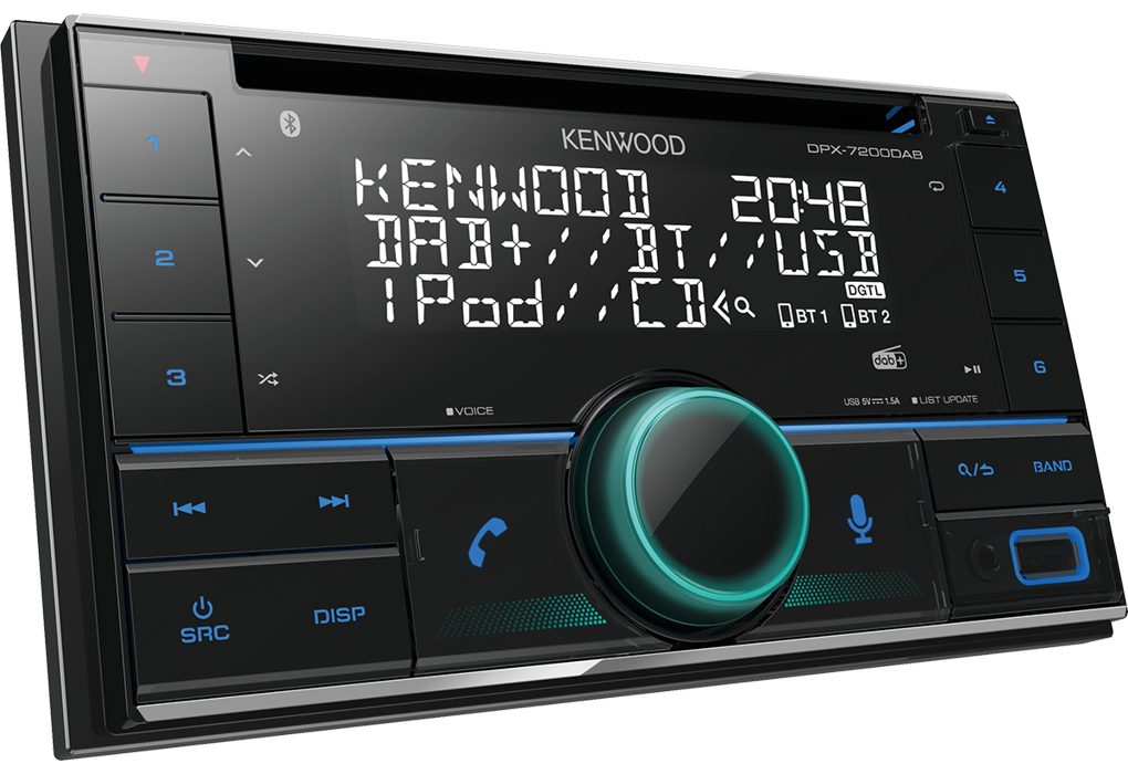 DAB+ Kenwood für USB Bluetooth W209 Benz Mercedes (Digitalradio FM) (DAB), Autoradio CLK DSX CD