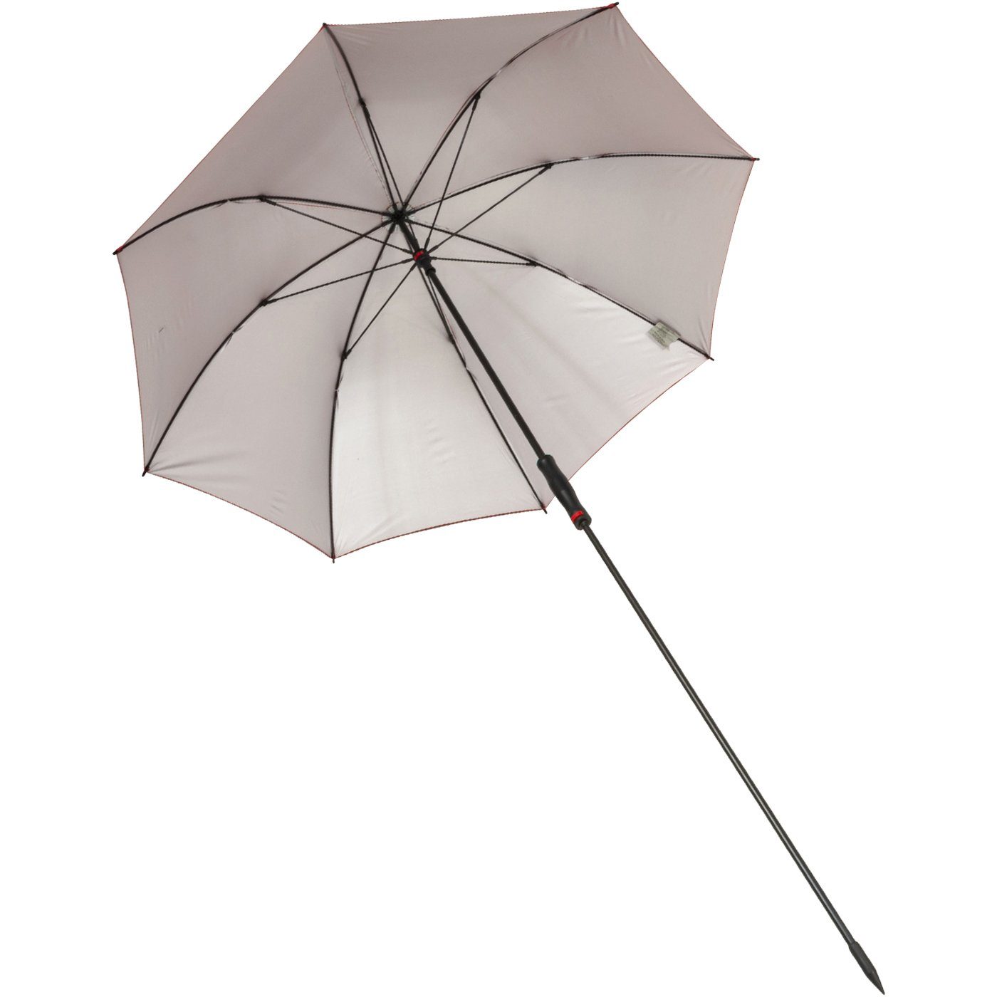 derby Stockregenschirm XXL Golfschirm mit UV-Schutz, uni innen silber, für Strand und Camping für Familien und Paare
