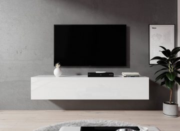 Furnix TV-Board Hängeboard ZIBO Lowboard TV-Schrank modern, Breite 160 cm, Höhe 34 cm, Tiefe 40 cm