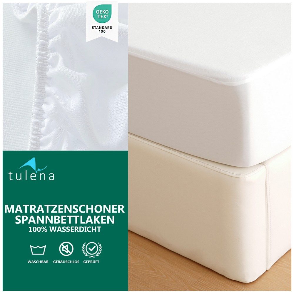 Matratzenschoner Wasserdichter Spannbettlaken Waschbar Matratzenauflage TUL günstig online kaufen