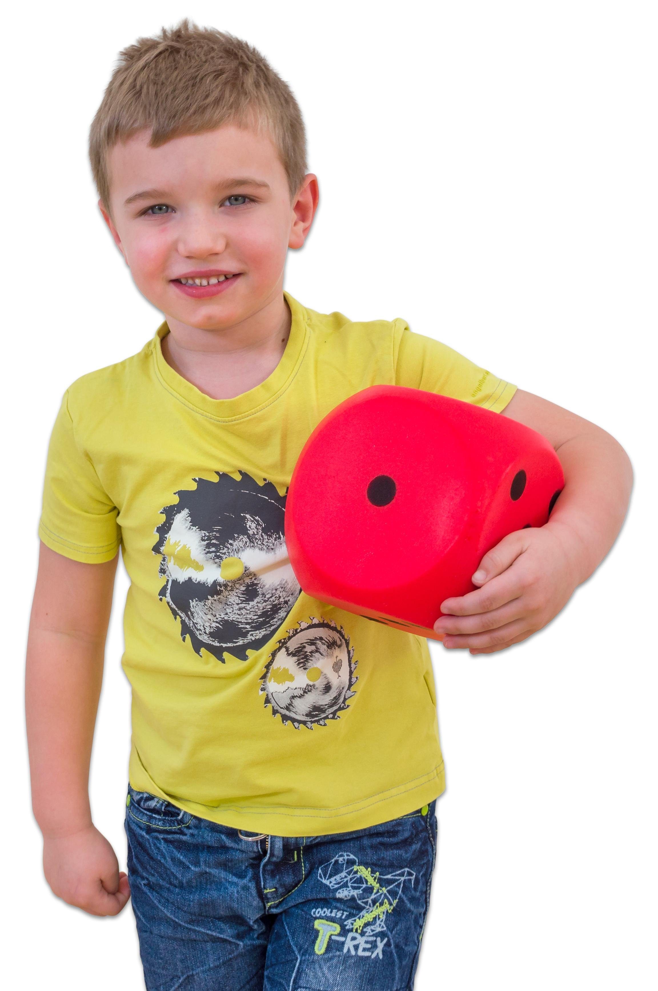 Betzold Lernspielzeug Schaumstoffwürfel, 16 cm, 3 Stück – Große Würfel für Spiel