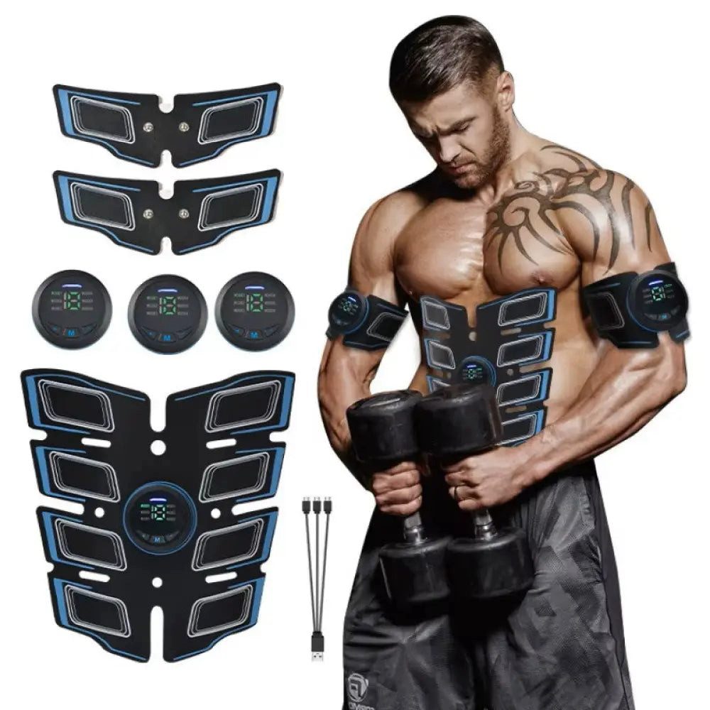 Sport-Knight® EMS-Bauchmuskeltrainer EMS Trainer - Bauchmuskeln und oder Gesäßmuskeln, 6 Intensitätsstufen