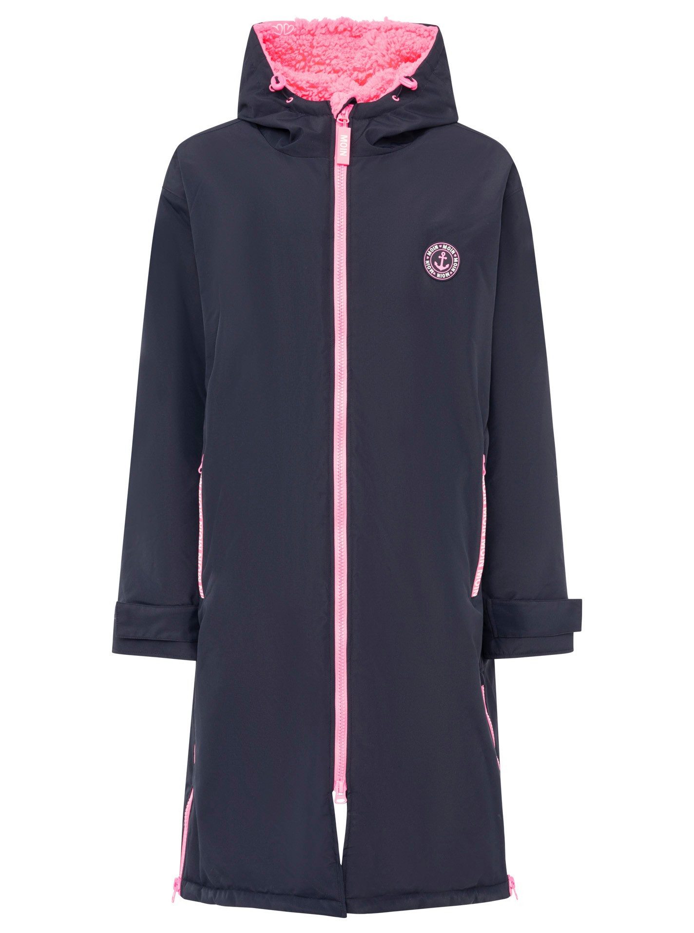 Zwillingsherz Outdoorjacke Zwillingsherz Oversize Windjacke Surferjacke günstig online kaufen