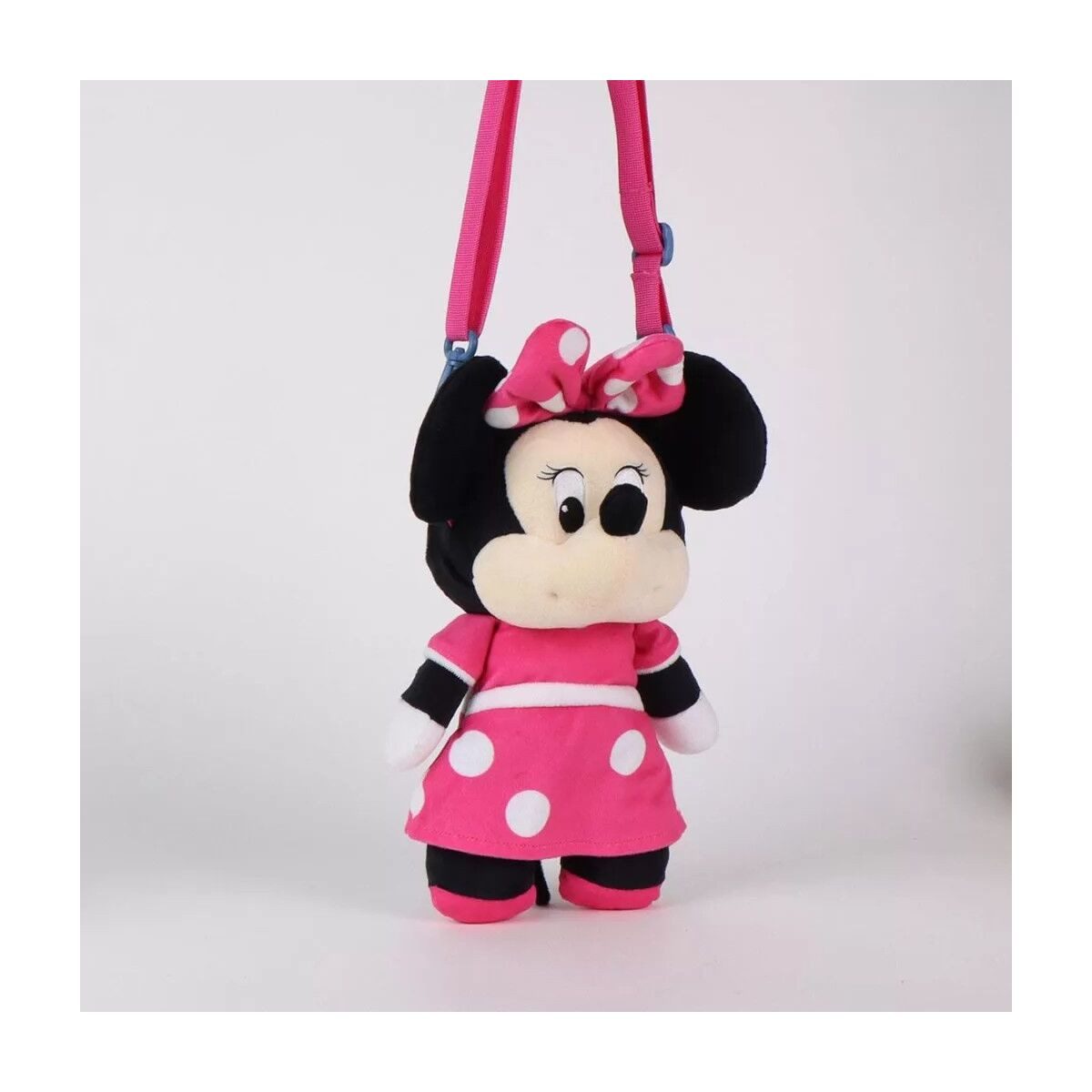 Disney Kinderrucksack Disney Minnie Pink Plüschrucksack, Tasche 34 cm (1-tlg)