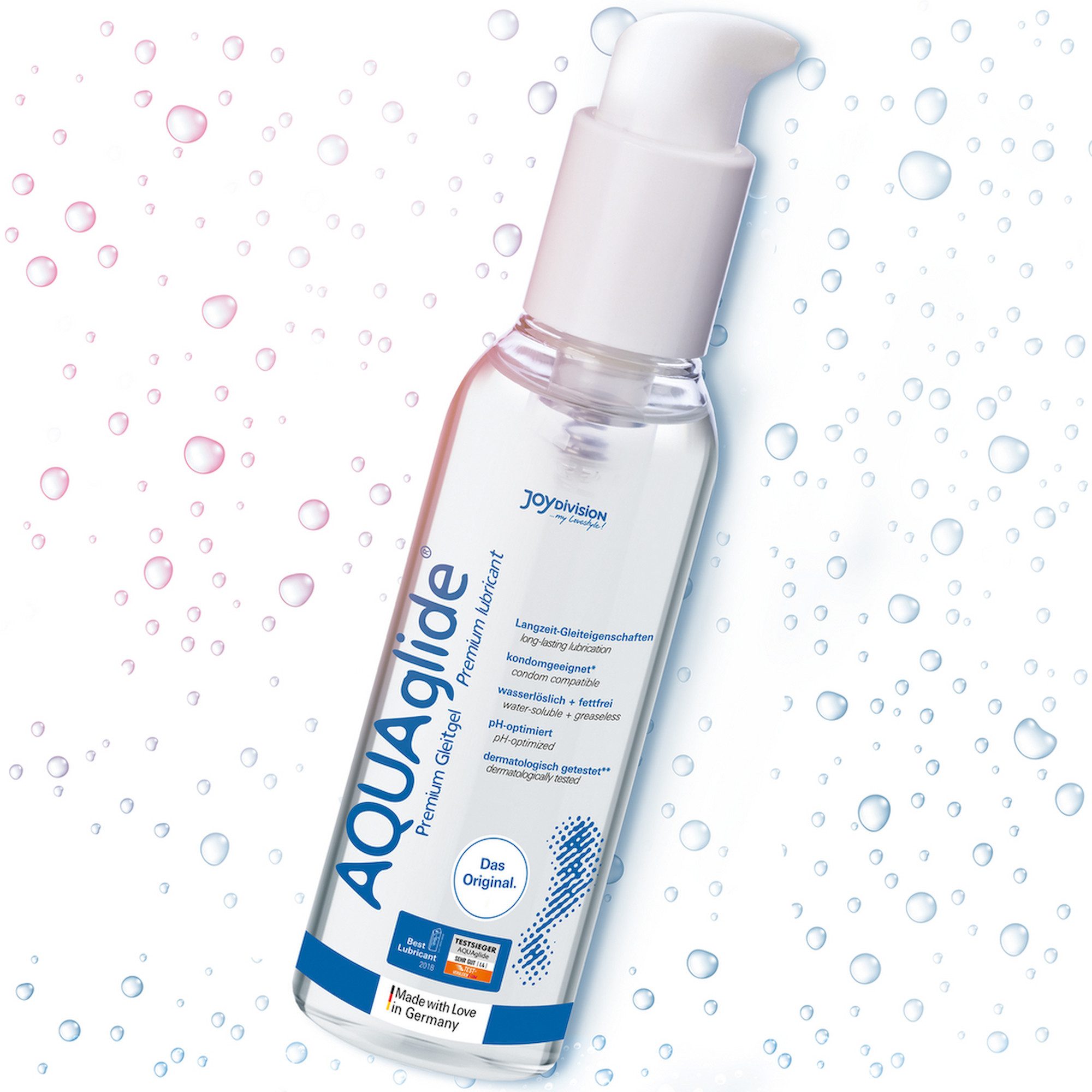 Gleitgel AQUAglide Neutral - Wasserbasiertes Gleitmittel - 4 fl oz / 125 ml