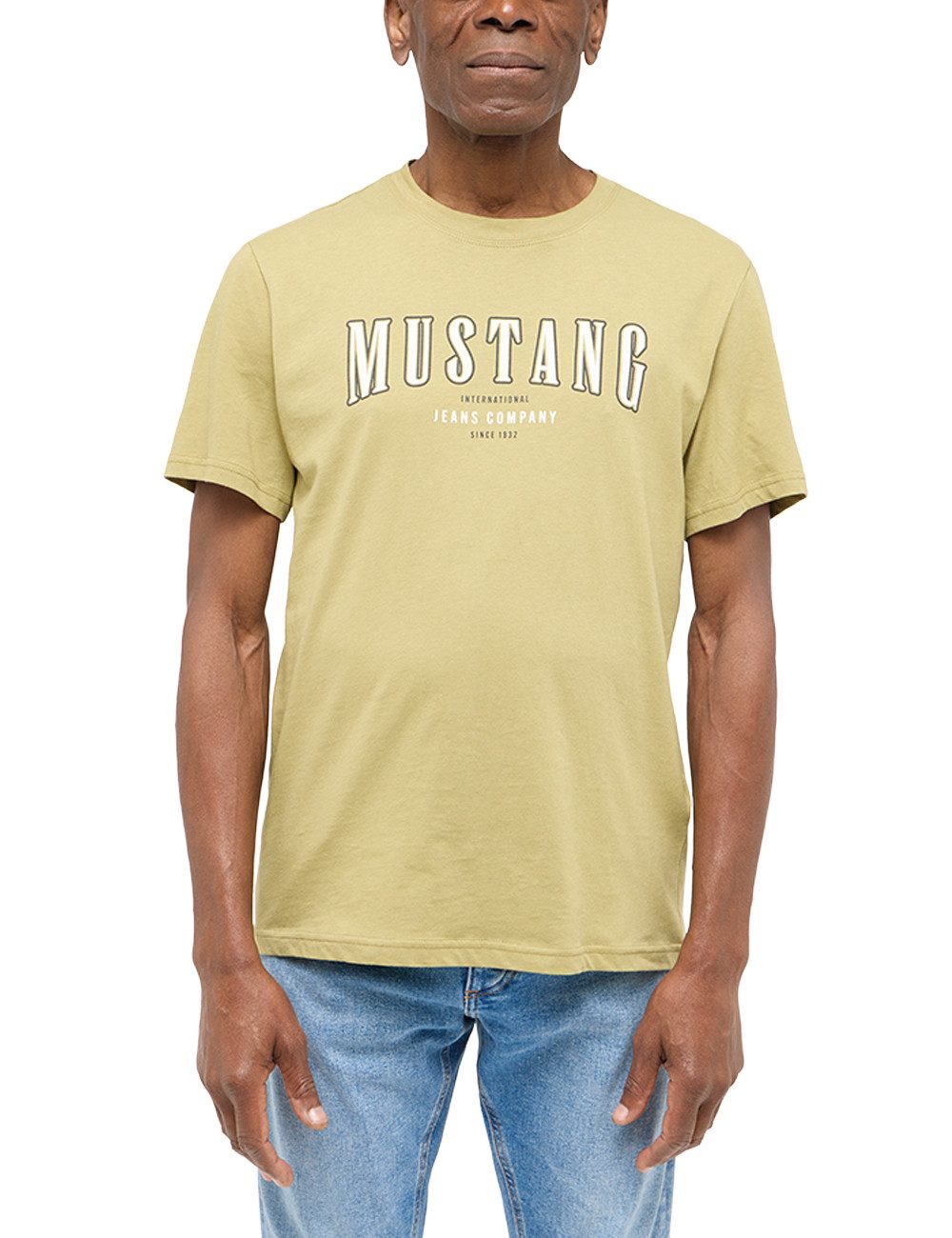 MUSTANG Kurzarmshirt Style Austin mit Logo-Print