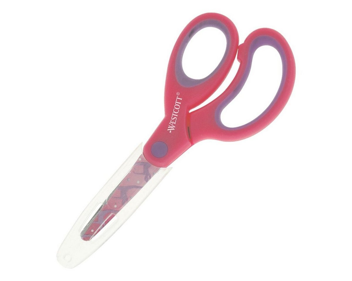 Thumbnail - WESTCOTT Papierscheren Sporty Softgrip Kids, Kinderschere, für Rechtshänder