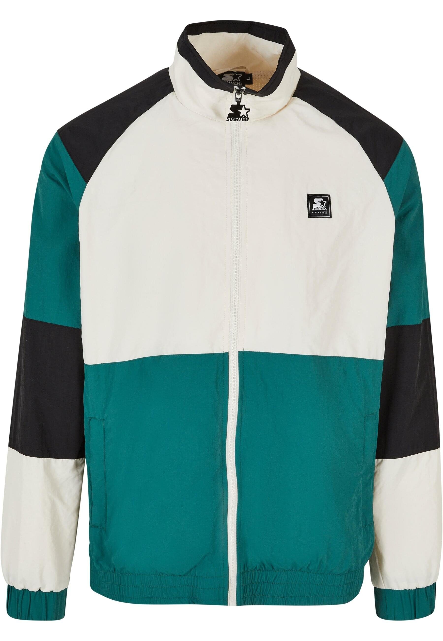 Herren Retro Jacket Starter Block Blouson Starter (1-St) palewhite/darkfreshgreen/black Color