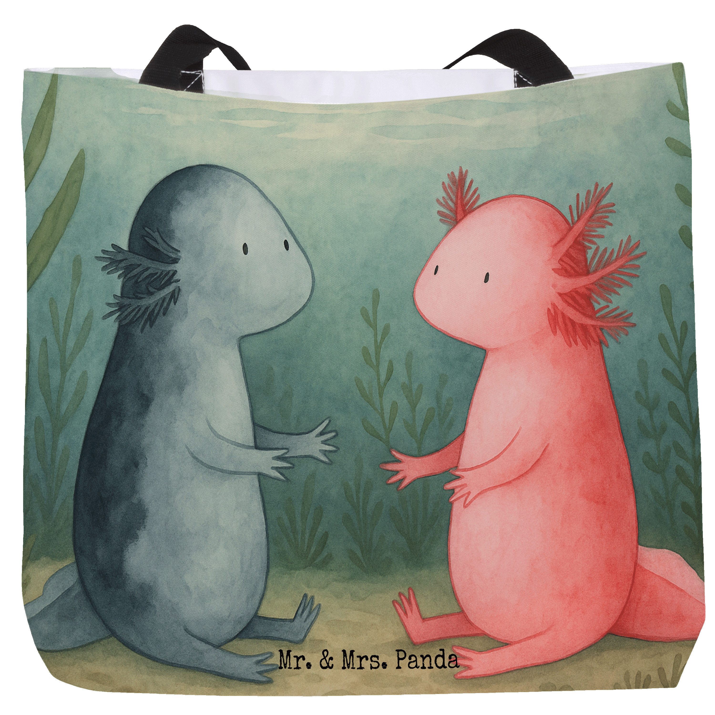 Shopper Axolotl Liebe Design
