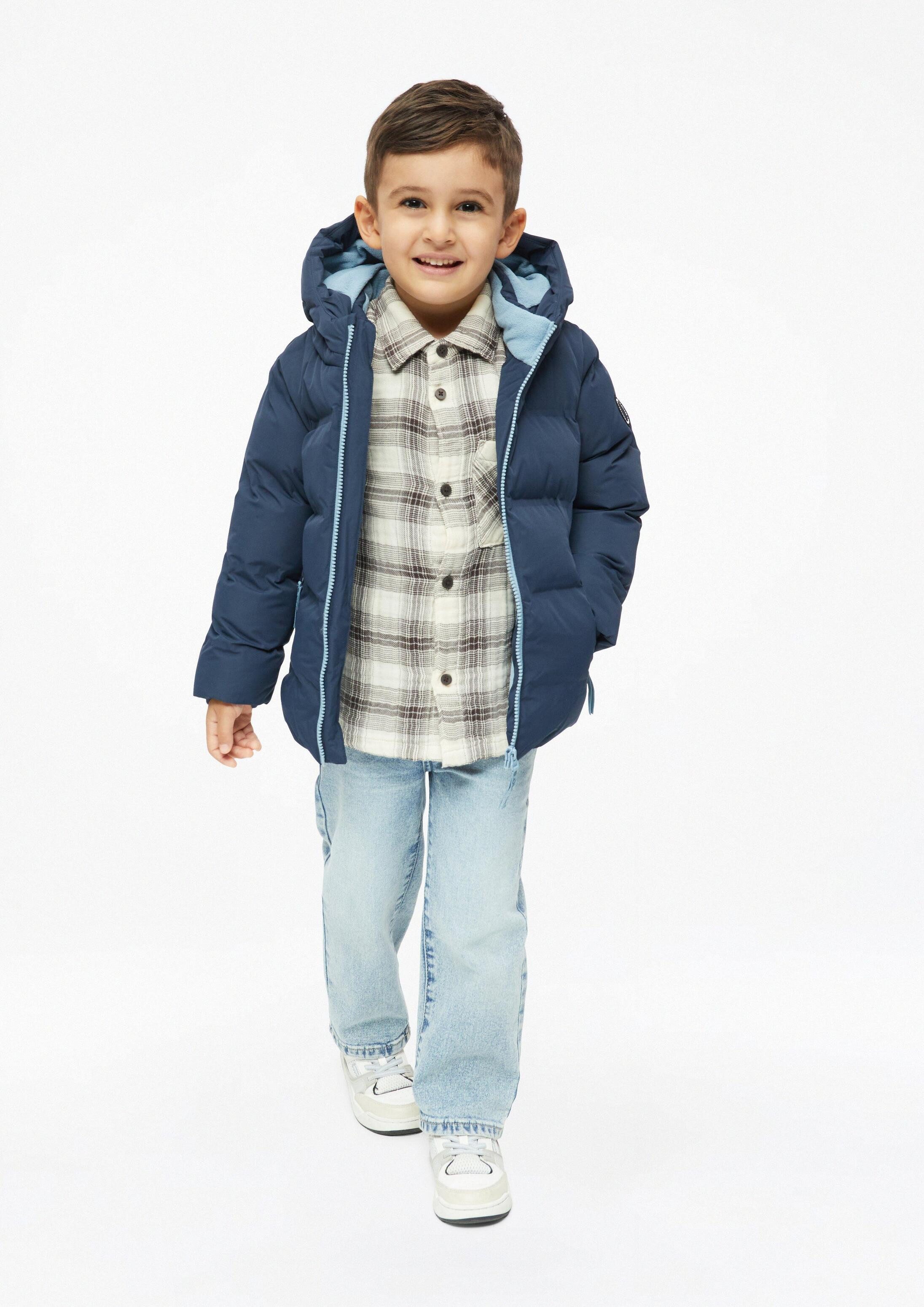s.Oliver Winterjacke Outdoor-Jacke Wasserabweisende Winterjacke mit Fleecefutter – Bild 3 von 4