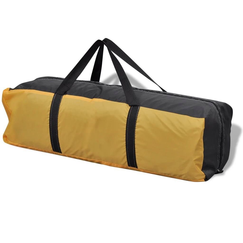 Gelb 290x270x225 für Tipi-Zelt cm, Personen,Gr. DOTMALL 4 PE-Boden Campingzelt