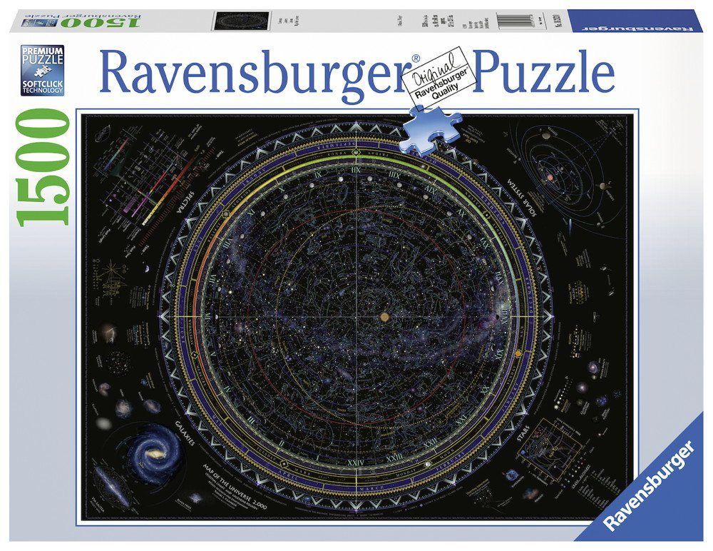 Ravensburger Puzzle 1500 Teile Ravensburger Puzzle Universum 16213, 1500 Puzzleteile