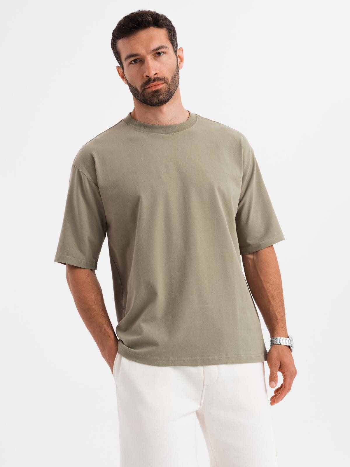 OMBRE T-Shirt Baumwoll-T-Shirt LOOSE FIT mit günstig online kaufen